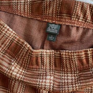 Wild Fable Bell Bottom Plaid Pants